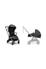 Airo Dusk with Rose Gold Frame Pushchair with Black Newborn Pack